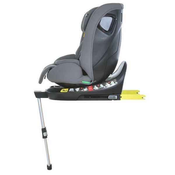 Автокресло ME 1189 i-HOLD+ Shadow Gray детское, i-SIZE R129, фаза 1,2 (рост дет.40-150см), опорная нога, isofix, поворот 360?, серый ME 1189 i-HOLD+ Shadow Gray фото