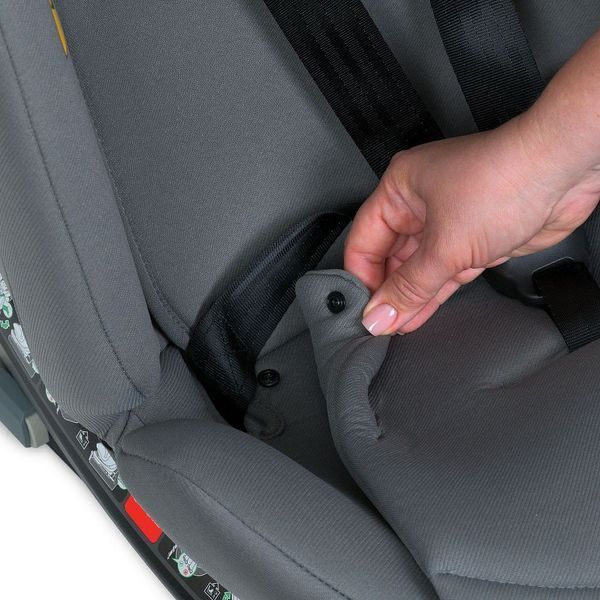 Автокресло ME 1189 i-HOLD+ Shadow Gray детское, i-SIZE R129, фаза 1,2 (рост дет.40-150см), опорная нога, isofix, поворот 360?, серый ME 1189 i-HOLD+ Shadow Gray фото
