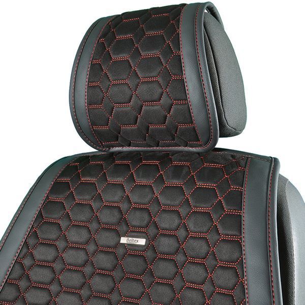 Преміум накидки для передніх сидінь BELTEX BX81160 Monte Carlo black-red BX81160 фото