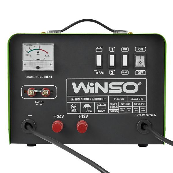 Пуско-зарядное устройство АКБ Winso 139610 12-24В 140А 139610 фото
