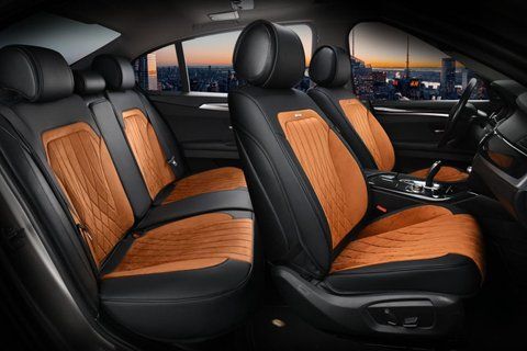 Комплект чохлів на сидіння 3D кавові MODENA Elegant 700 137 El 700 137 фото