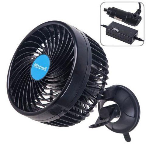 Вентилятор 4.5" 12V 4W плавне регулювання швидкості Mitchell HX-T701E HX-T701E фото