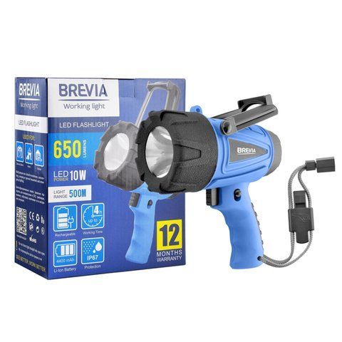 Ліхтар інспекційний Brevia 11600 LED 500М 10 W LED 650 lm 4400 mAh, microUSB 11600 фото