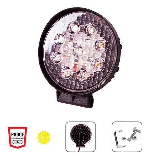 Фара світлодіодна 12-24V 27W 6000K Pulso WLP-27R1S2 WLP-27R1S2 фото