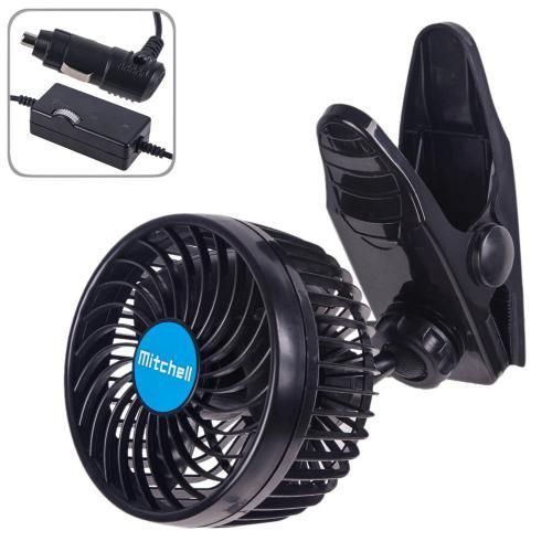 Вентилятор 4.5" 12V 4W плавне регулювання швидкості Mitchell HX-T701E HX-T701E фото Вентилятор 4.5" 12V 4W плавне регулювання швидкості Mitchell HX-T701E HX-T701E фото