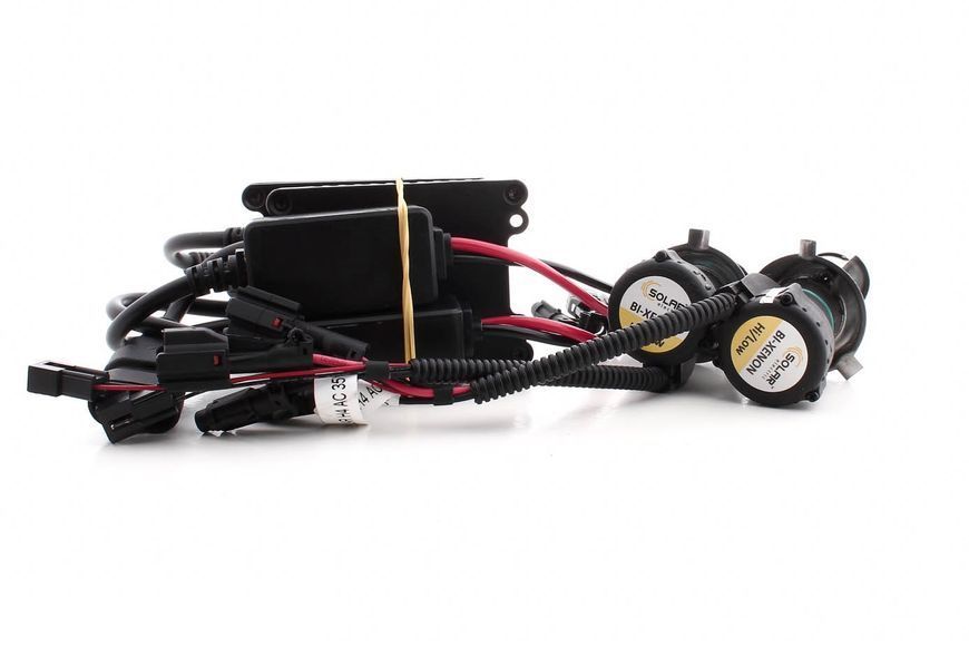 Комплект ксенону Solar H4 4300K 85V 35 W P43t-38 KET+Ballast+Wire, 2 шт. 4443 фото Комплект ксенону Solar H4 4300K 85V 35 W P43t-38 KET+Ballast+Wire, 2 шт. 4443 фото
