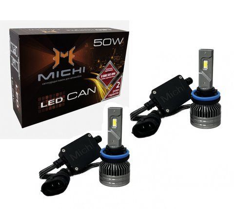 Светодиодные LED лампы 12-24V 50W Michi MI LED Can H7 5500K MI LED Can H7 50W фото