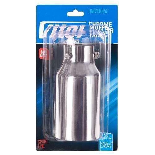 Насадка на глушник Vitol НГ-0031 d 51 мм з нержавійки НГ-0031 фото