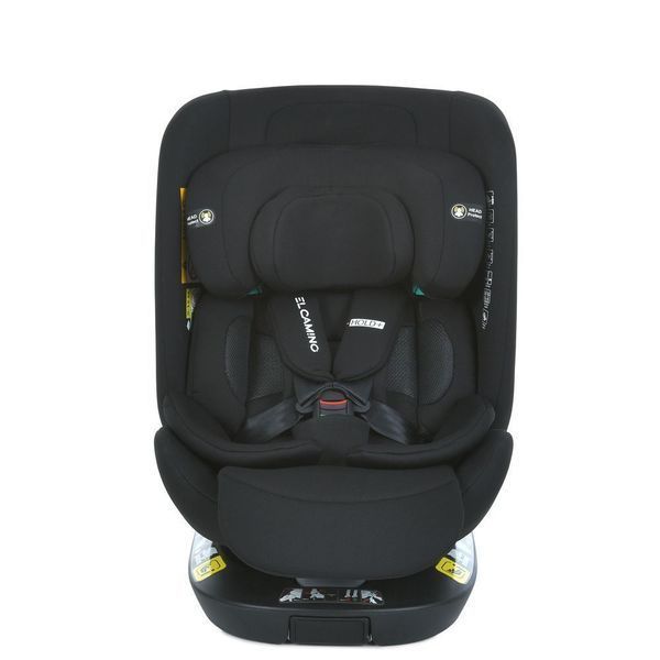 Автокресло ME 1189 i-HOLD+ Black детское, i-SIZE R129, фаза 1,2 (рост дет.40-150см), опорная нога, isofix, поворот 360, черный ME 1189 i-HOLD+ Black фото