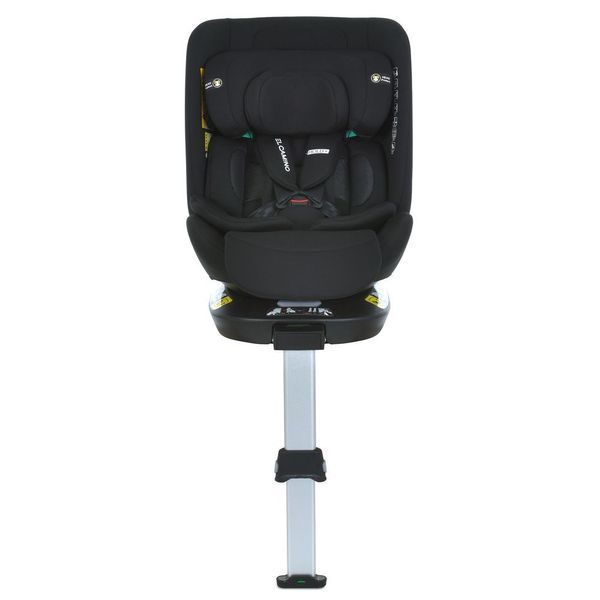 Автокресло ME 1189 i-HOLD+ Black детское, i-SIZE R129, фаза 1,2 (рост дет.40-150см), опорная нога, isofix, поворот 360, черный ME 1189 i-HOLD+ Black фото