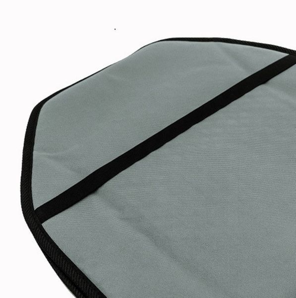 Накидка на сидіння масажер чорна тканина + кісточка 47х100см Elegant MAX 100 652 EL 100 652 фото