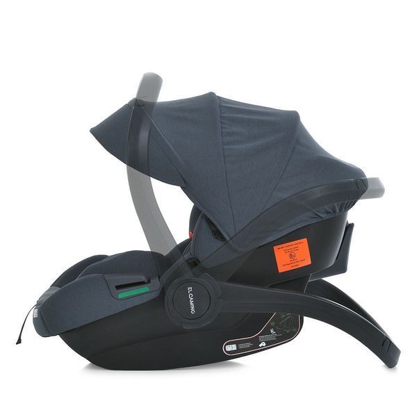 Автокрісло дитяче ME 1186 i-KEEP Melange Midnight Gray i-SIZE R129, зріст дитини 40-87см, рег.підголівник, сірий ME 1186 i-KEEP Melange Midnight Gray фото